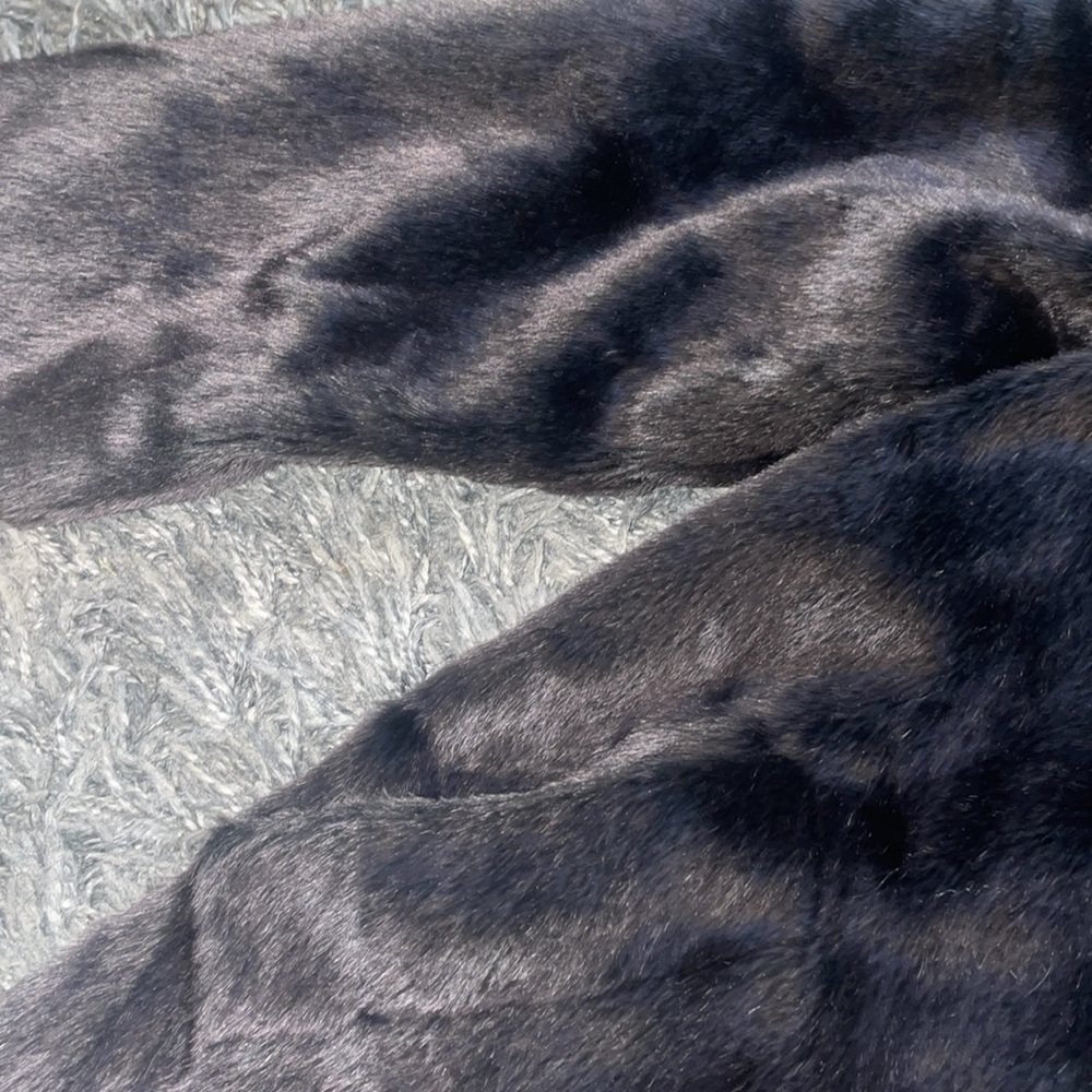 Brazotta brown fur coat size medium - Picture 5 of 12